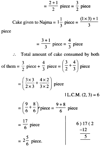 NCERT Solutions for Class 6 Maths Chapter 7 Fractions 106